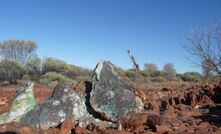 Drilling at Pokali in 2010. Credit: Ashburton.