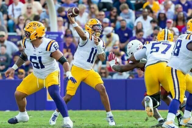 LSU might be without Garrett Nussmeier again as it faces W. Kentucky