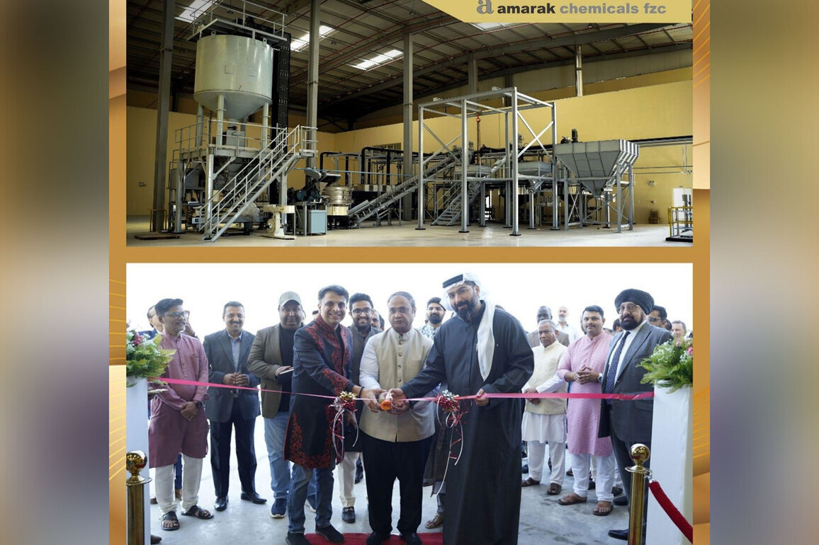 Amarak Chemicals launches 60,000-tonne State-of-the-art Sulphur Manufacturing Facility in Dubai