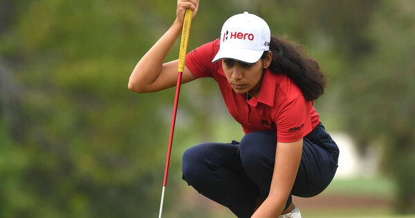 Diksha lies tied-eighth after first round in Australian WPGA