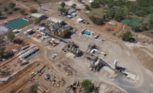 Looking south at the Wonawinta plant