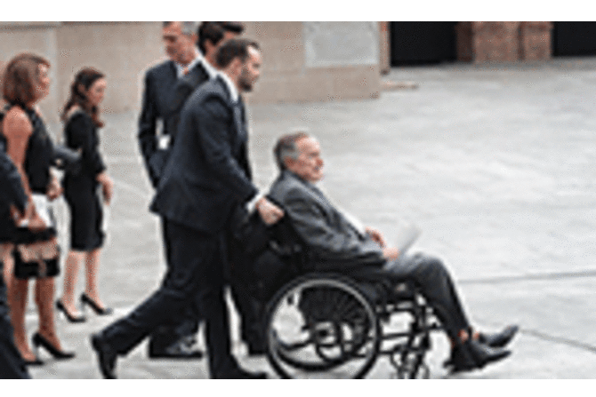George Bush Sr, released from US hospital George Bush Sr, released from US hospital
