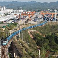 China-Europe freight train turns inland furniture hub into global trade player
