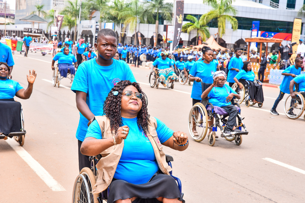 CAMEROON-YAOUNDE-INT'L LABOR DAY-PARADE