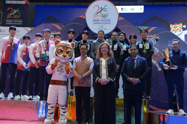 Symphony of swords and splendour: Curtains fall on historic Asian Fencing Championships at Bharat Mandapam