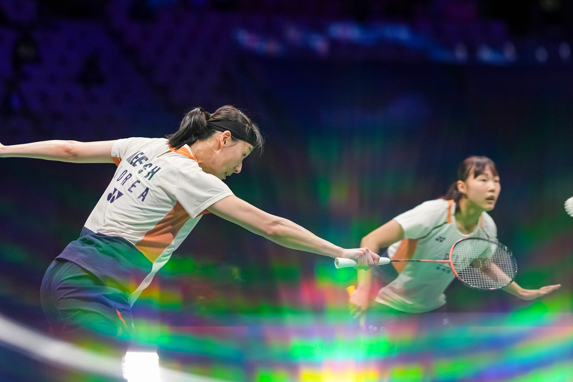 (SP)CHINA-SHENZHEN-BADMINTON-CHINA MASTERS-WOMEN'S DOUBLES-SEMIFINAL(CN)