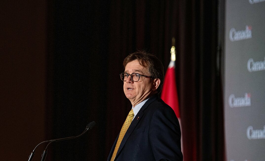 Canada's minister of natural resources, Jonathan Wilkinson, at PDAC 2024.