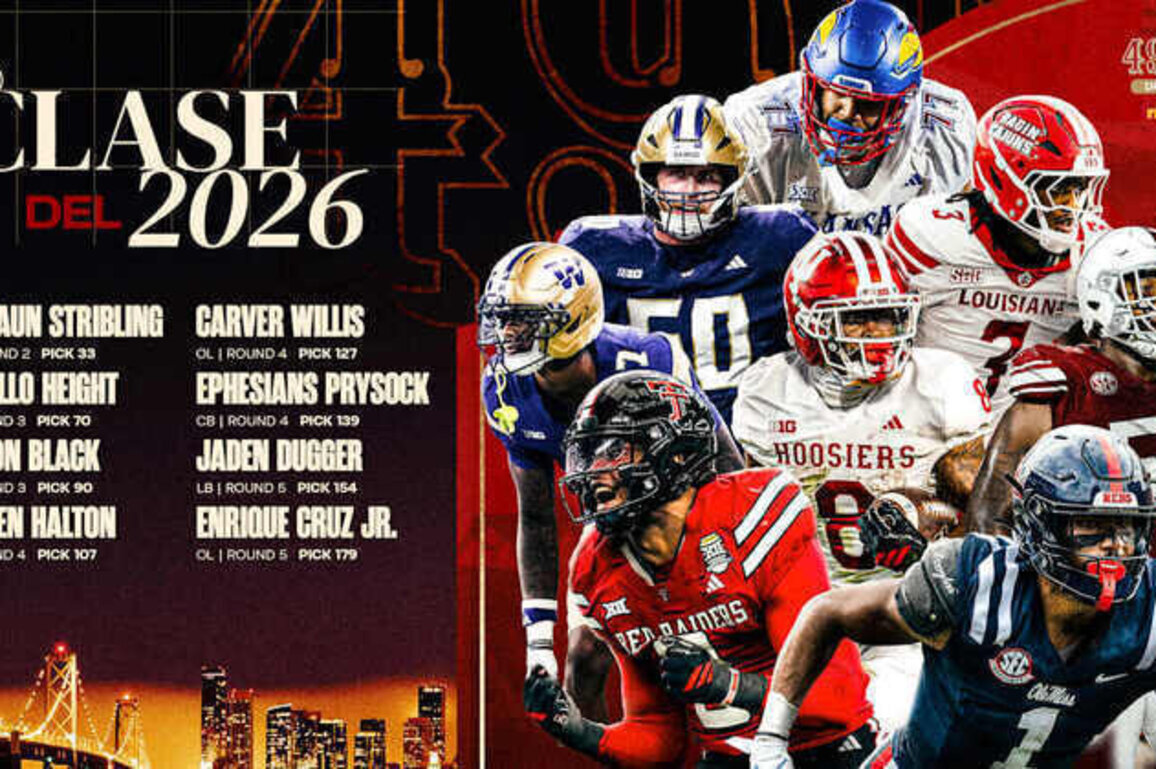Draft de los 49ers - Clase del 2026: Anlisis Jugador por Jugador
