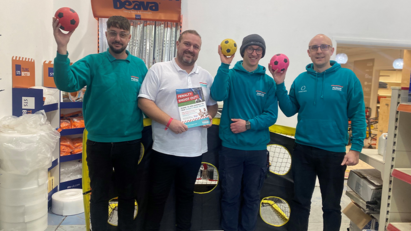 Builders' merchants launch World Cup footie challenge