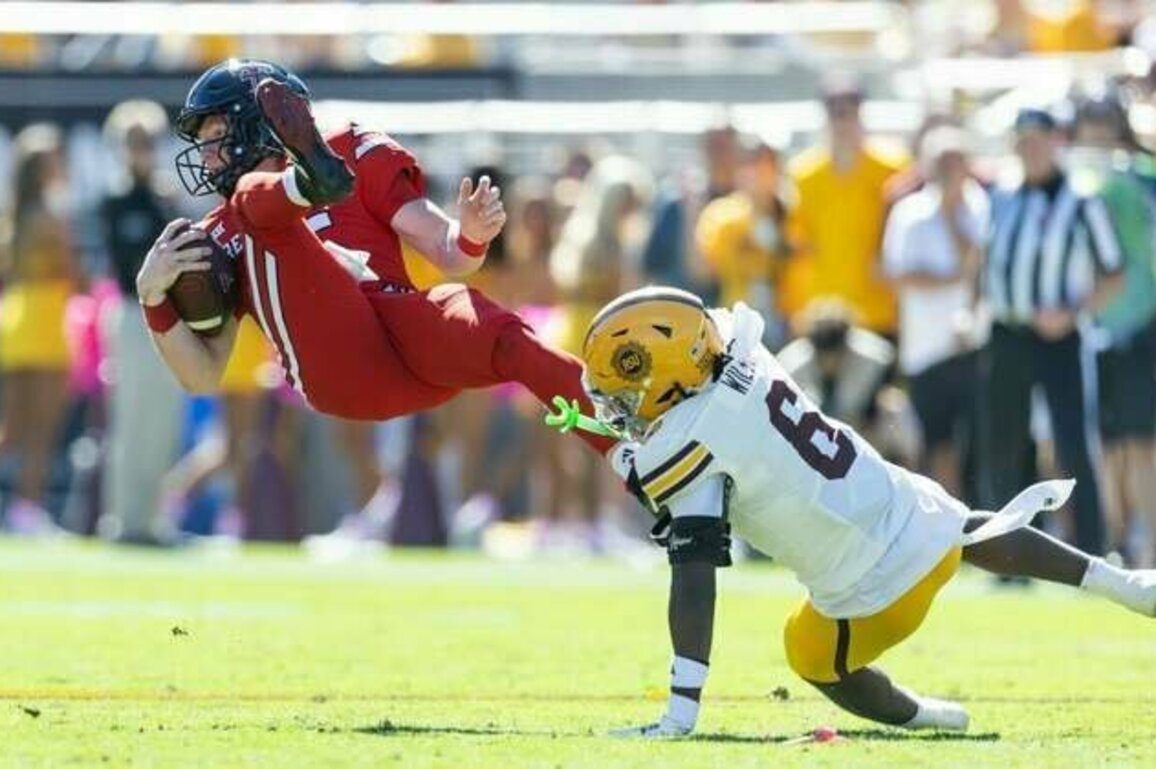 Arizona State scores late touchdown to hand No. 7 Texas Tech first loss