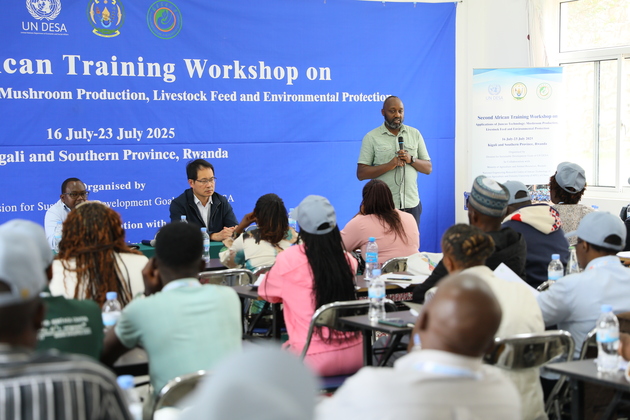 RWANDA-HUYE-JUNCAO TECHNOLOGY-TRAINING WORKSHOP