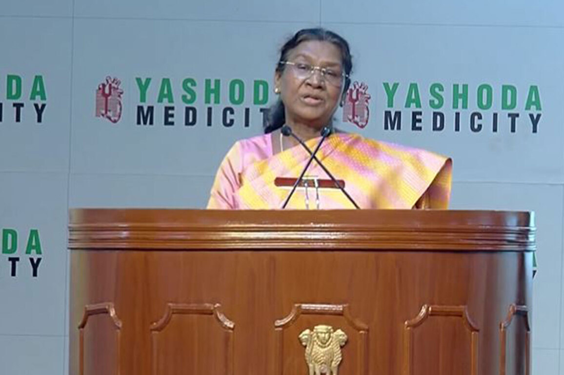 "Yashoda Hospital adopted national priorities with full devotion": President Murmu hails it as North India's 1st STEPS centre