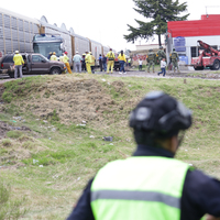 MEXICO-ATLACOMULCO-TRAIN-BUS-CRASH