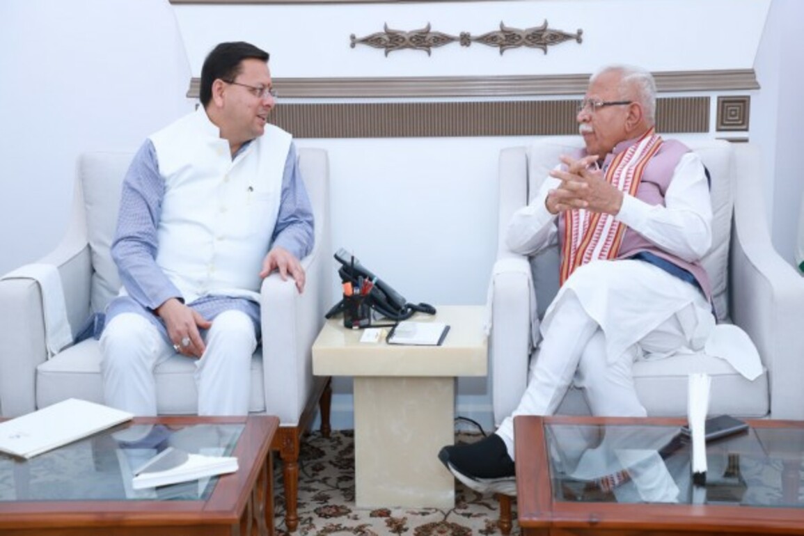 Uttarakhand CM seeks Centre's support for hydropower projects, RRTS extension to Haridwar