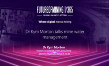 Dr Kym Morton talks water mine water management