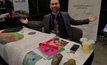 Vrify's spoof Elephant Mining at the recent Vancouver Resource Investment Conference