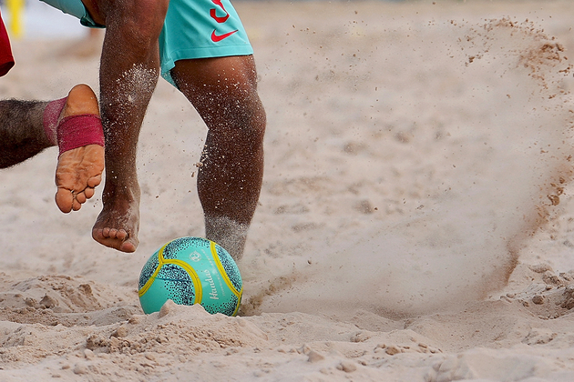 (SP)CHINA-HAINAN-SANYA-ASIAN BEACH GAMES-BEACH SOCCER(CN)