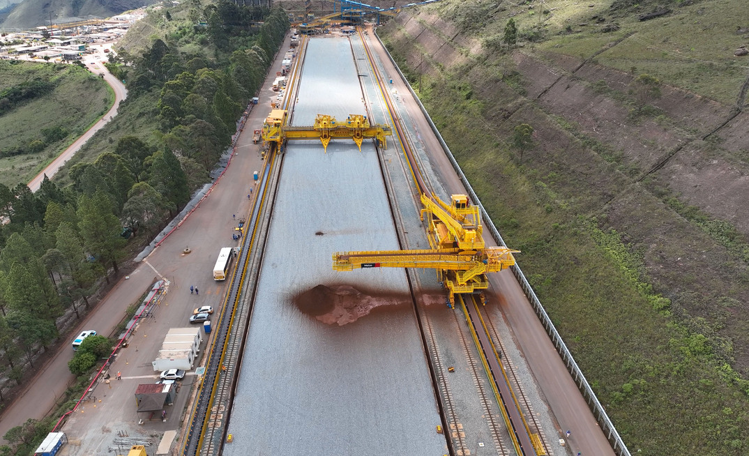 Mina de minério de ferro Capanema, em MG