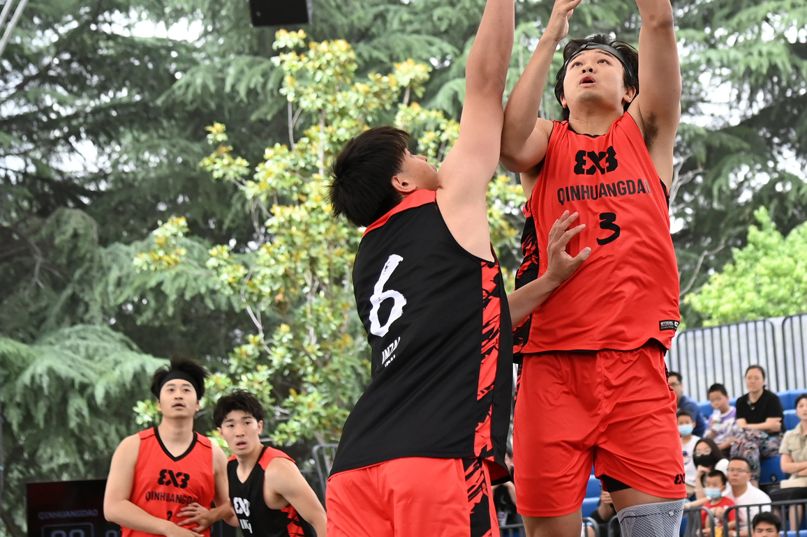 (SP)CHINA-XI'AN-BASKETBALL-FIBA-XI'AN CHALLENGER 3X3-QINHUANGDAO VS INZAI (CN)