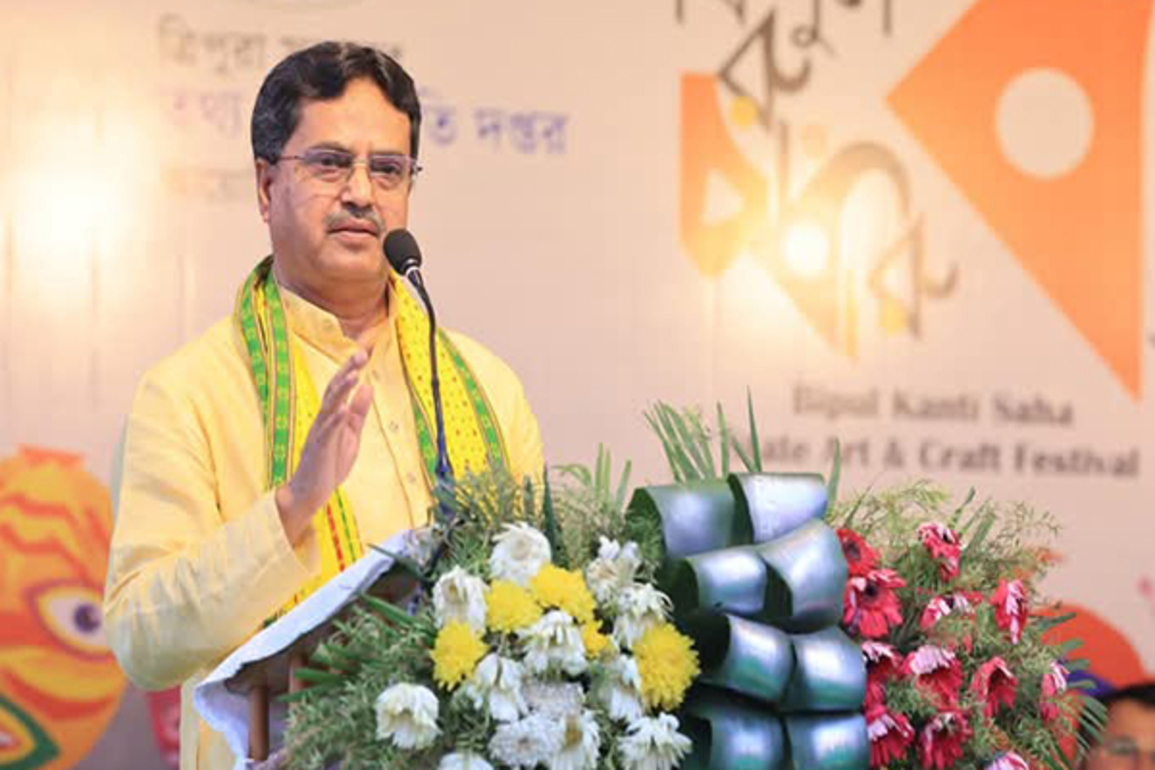 Tripura CM Manik Saha joins World Health Day rally in Agartala