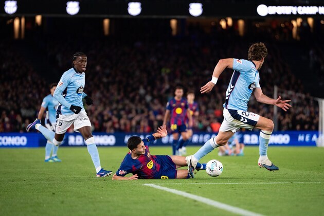 (SP)SPAIN-BARCELONA-FOOTBALL-LA LIGA-BARCELONA VS CELTA