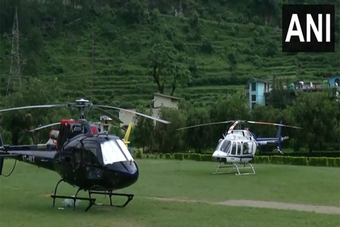 Uttarakhand: Administration awaits clear weather to resume air operations to Dharali, Harsil