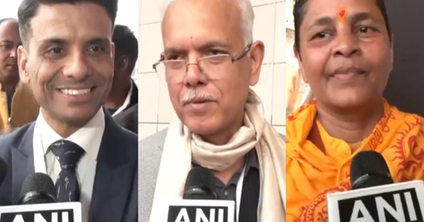 Amit Shah honours Shubhanshu Shukla , Alakh Pandey and others with  Uttar Pradesh Gaurav  award