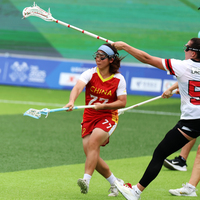 (SP)CHINA-CHENGDU-THE WORLD GAMES 2025-LACROSSE-WOMEN'S-GROUP A-CAN VS CHN (CN)