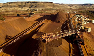 Operação de minério de ferro na Austrália