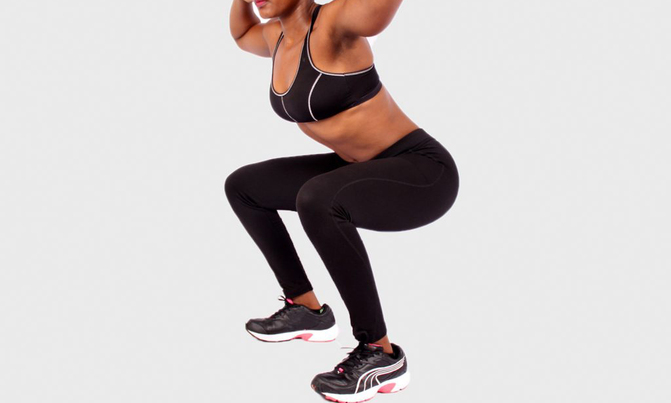 Tone your body with frog jumps Tone your body with frog jumps