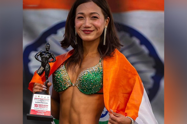 "Trailblazer": Arunachal Pradesh CM showers praise on Hillang Yajik for historic performance at South Asian Bodybuilding Championships