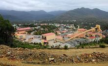 The Rosebery mine in Tasmania