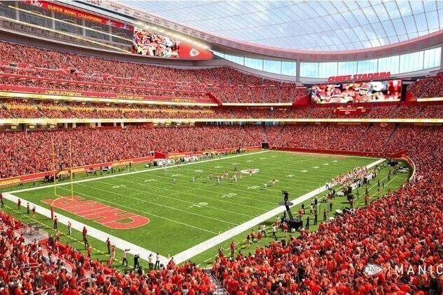 Chiefs unveil renderings of new $3B stadium schedule to open in '31
