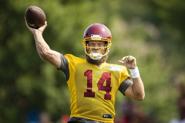 WFT QB Ryan Fitzpatrick willing to take team lead on vaccination info