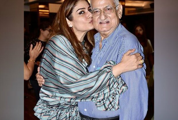 Raveena Tandon unveils 'chowk' named after her father, filmmaker Ravi Tandon