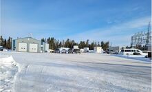  The Gogal Air Services set-up for core logging and logistical command centre that is being used by Foremost Lithium