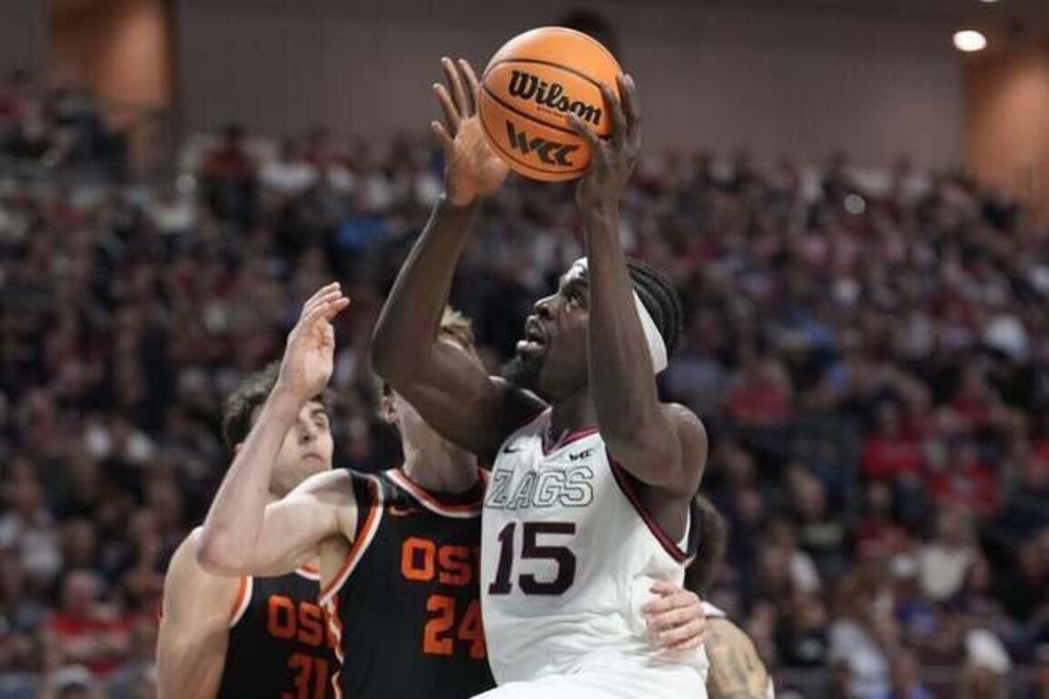 No. 12 Gonzaga defeats Oregon State to move into WCC final