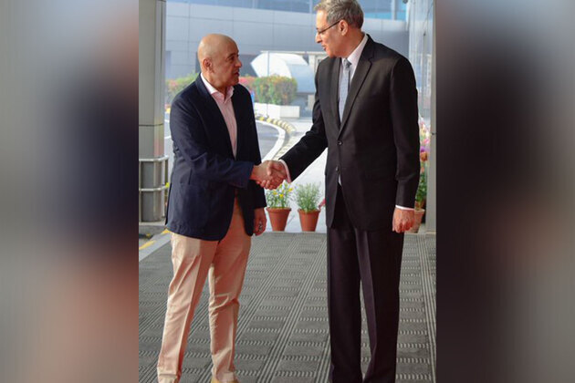 GCC Secretary General Jasem Mohammad Al Budaiwi arrives in New Delhi