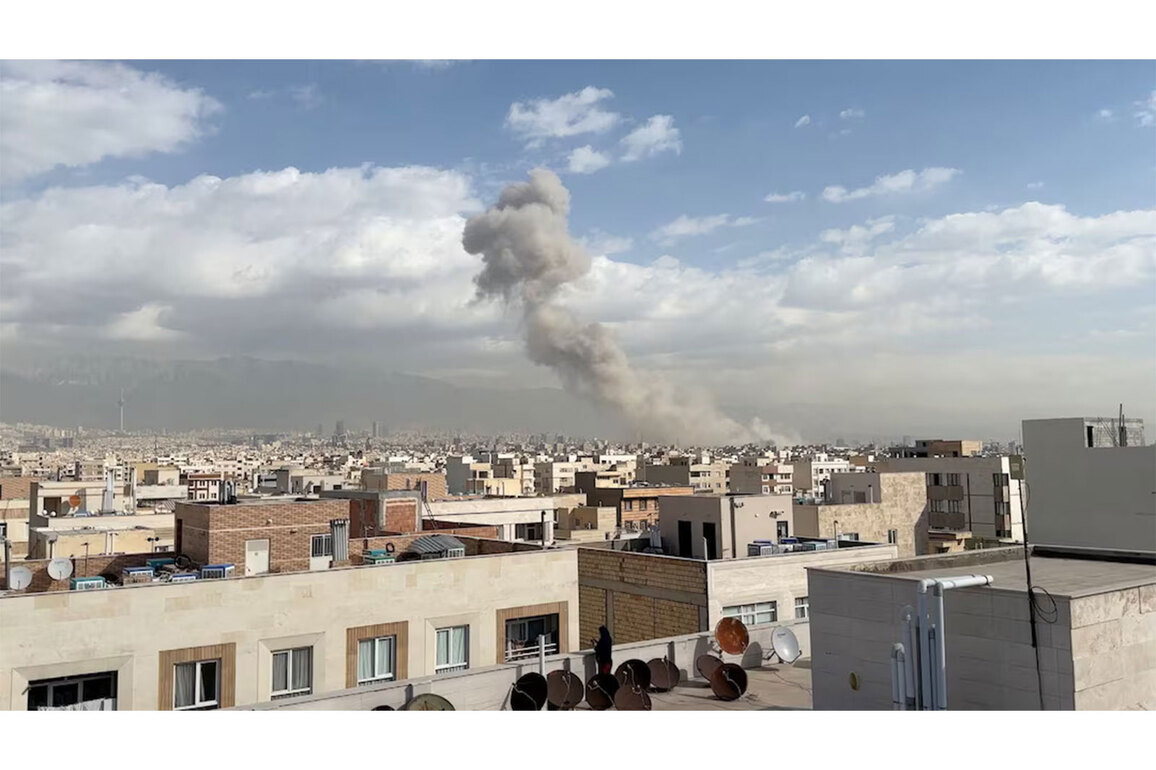 Tehran Fire Department says 'urban areas not targeted' in early morning blasts