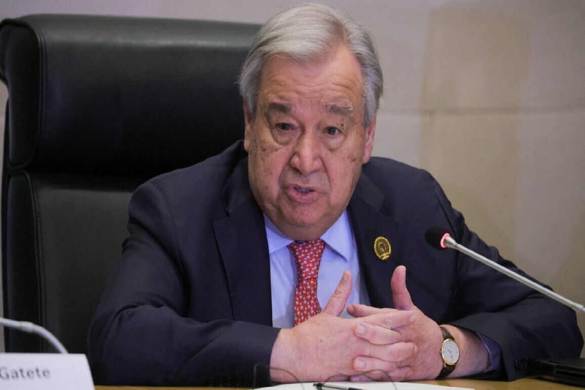 UN chief says maintaining UN force in Lebanon "necessary" once current peacekeepers depart