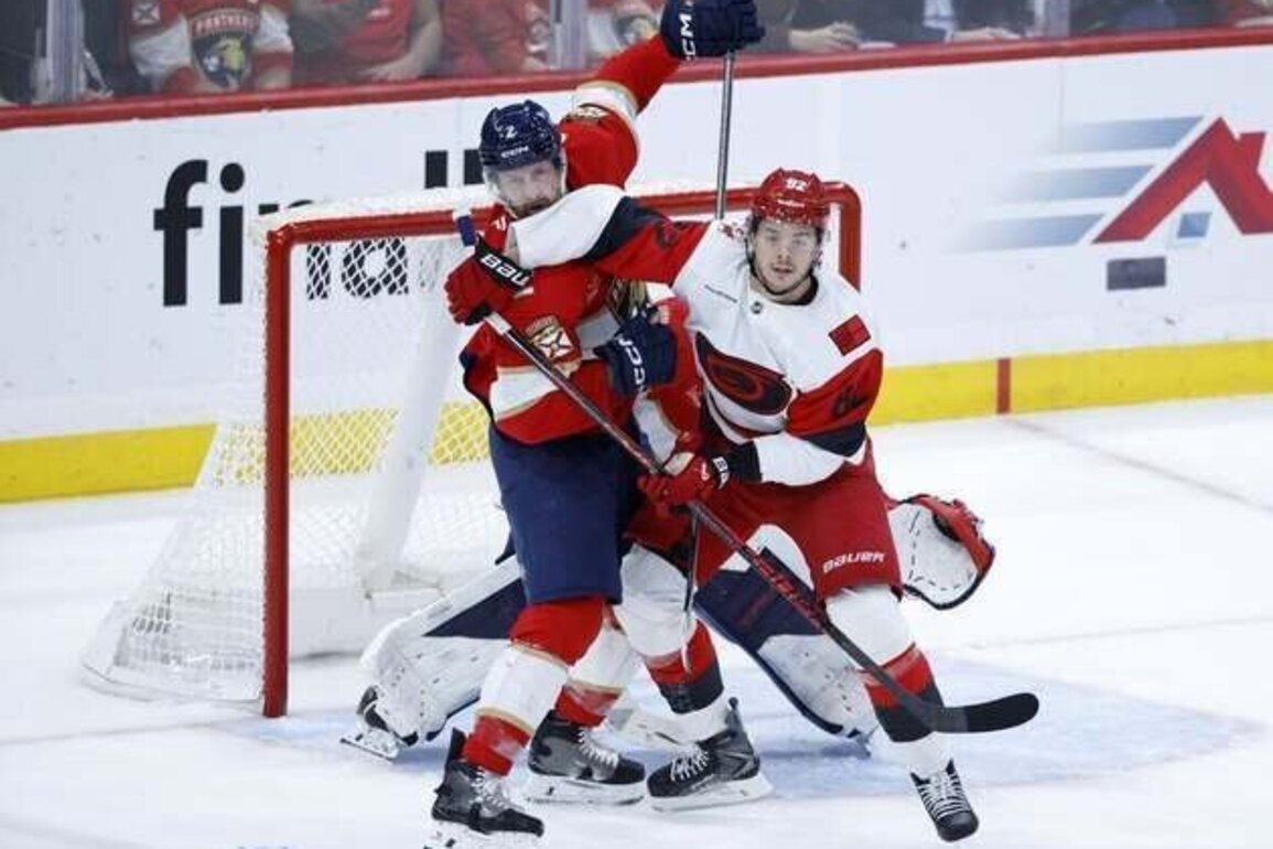 Panthers rally with 3 3rd-period goals to edge Hurricanes in shootout