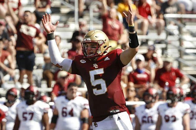 Boston College QB Phil Jurkovec sidelined after hand surgery