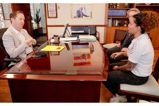 US Ambassador Sergio Gor meets MMA star Puja Tomar, calls her journey an inspiration