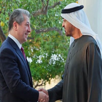 UAE President receives Prime Minister of Kurdistan Region of Iraq