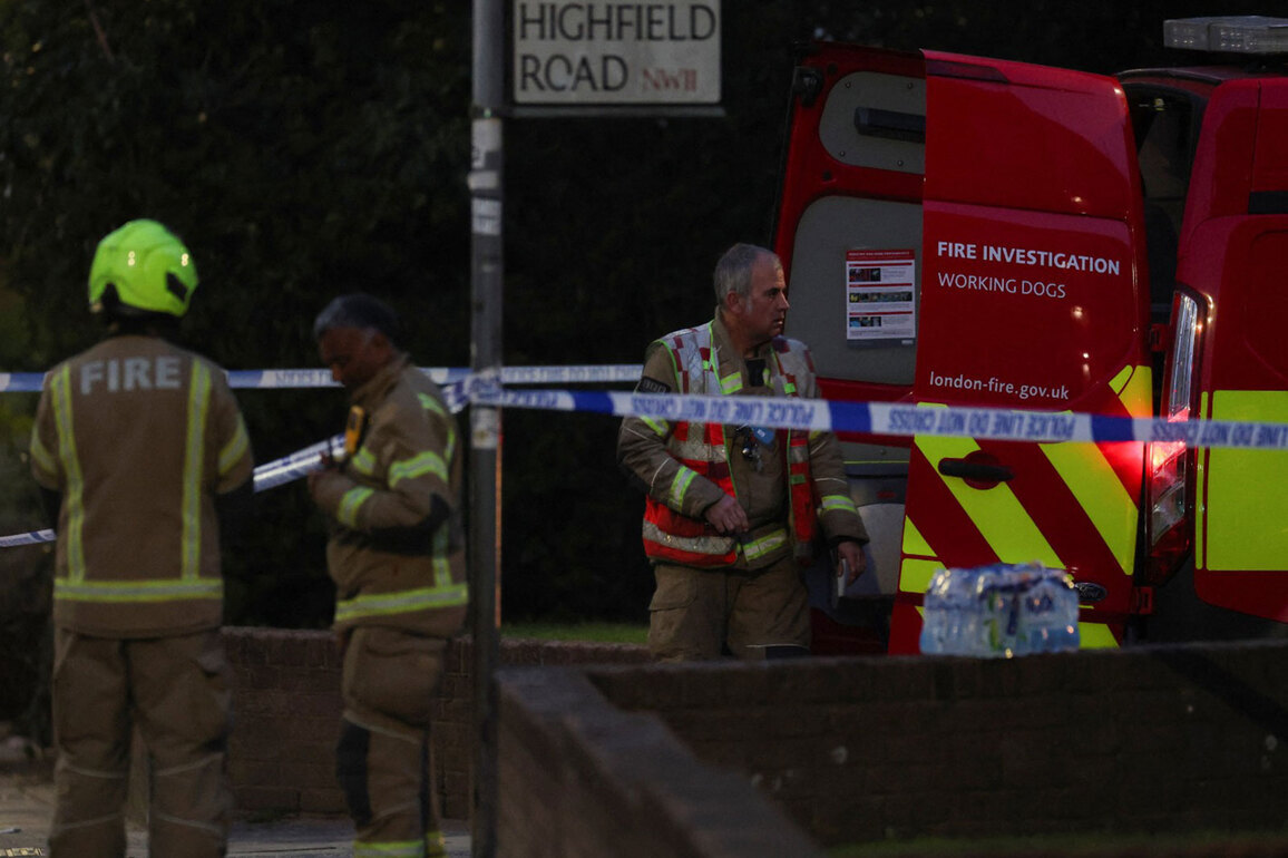 London: Four ambulances set on fire in Golders Green, investigation launched
