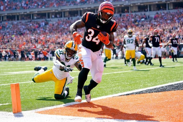 Bengals RB Samaje Perine activated off COVID list