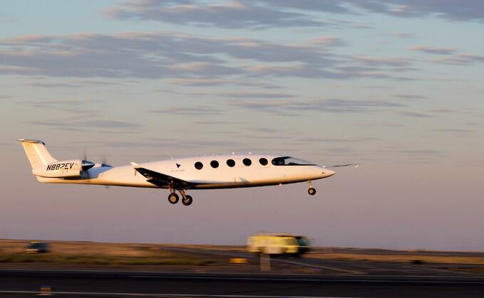 Eviation Aircraft's electric plane during its test flight in 2022. Credit: Eviation Aircraft.