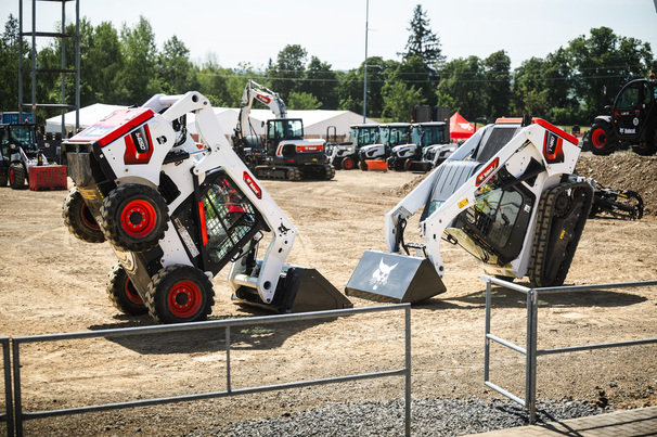Bobcat unveils new track loaders at Demo Days