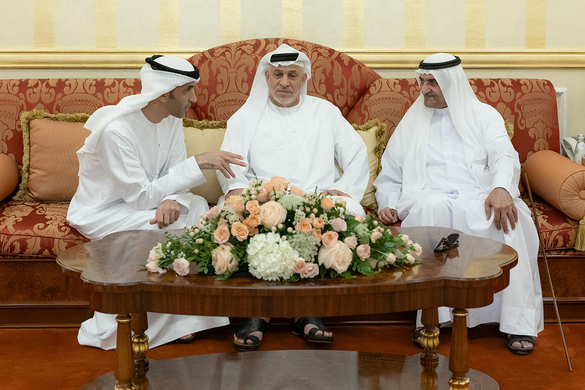 Hamad Al Sharqi receives Eid Al-Fitr well-wishers