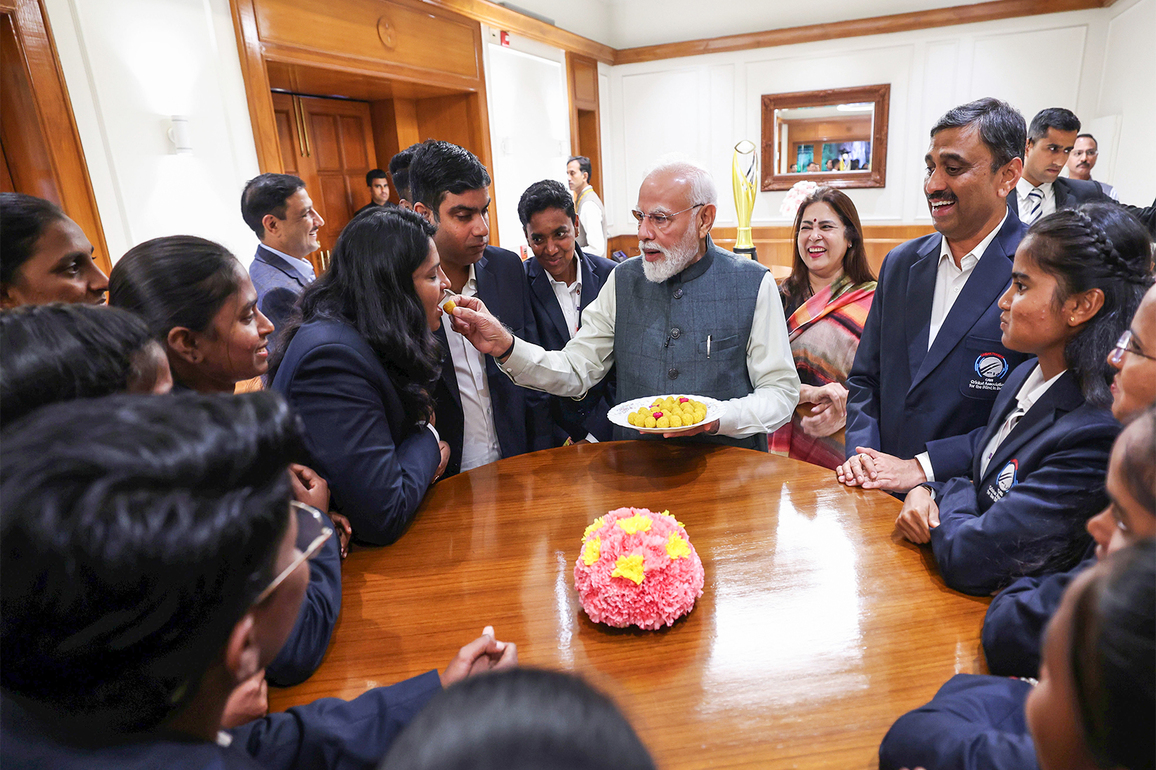 "Very proud of every player": PM Narendra Modi hails Team India for winning first-ever Blind Women's T20 World Cup
